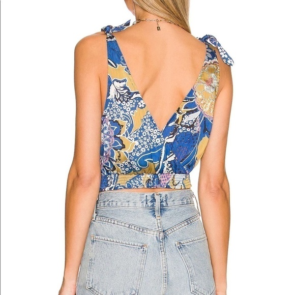 New! Free People Weekend in Montauk Crop Top - Picture 3 of 11